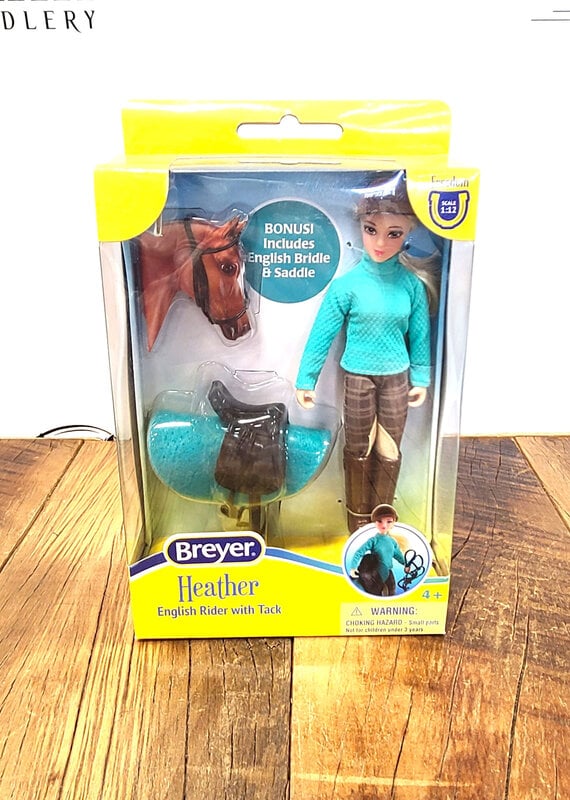Breyer Breyer English Rider with Tack "Heather"