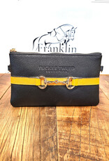 Tucker Tweed Equestrian Tucker Tweed Wellington Wristlet Black/Gold