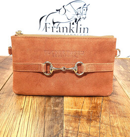 Tucker Tweed Equestrian Tucker Tweed Wellington Wristlet Sorrel Suede Edition