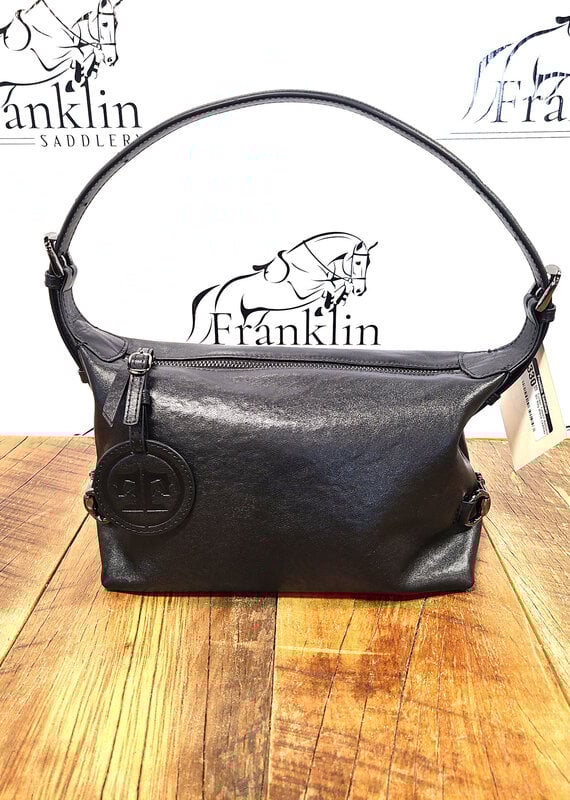 Tucker Tweed Equestrian Tucker Tweed Bethany Bit Bag Black Leather