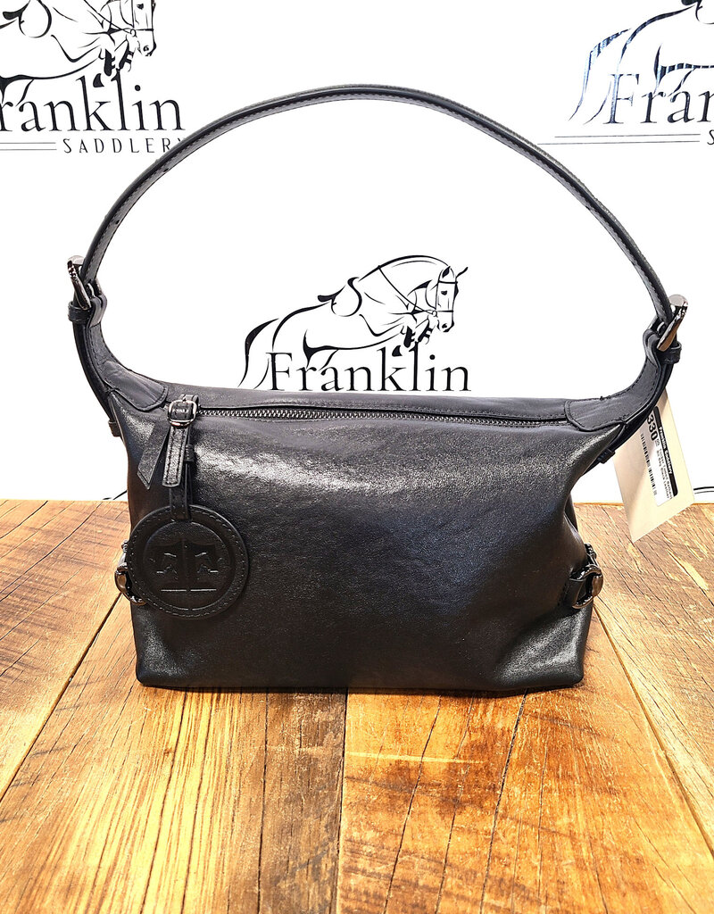 Tucker Tweed Equestrian Tucker Tweed Bethany Bit Bag Black Leather