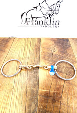 Toklat Toklat Cyprium Quarter Moon Loose Ring Snaffle Bit 5"