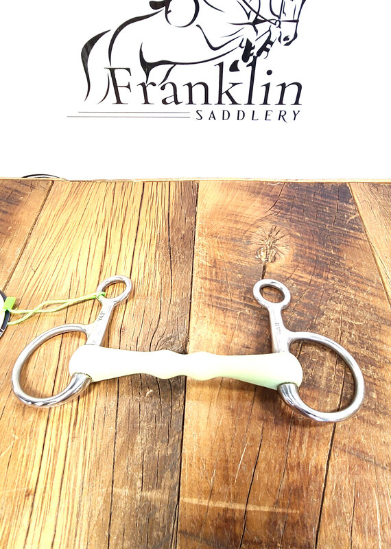 Shires Equikind Mullen Mouth Hanging Cheek Snaffle Bit