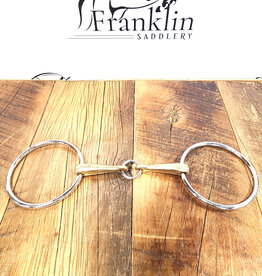 Jump In Jump In Loose Ring French Link Bit with Central Ring 125mm/5"