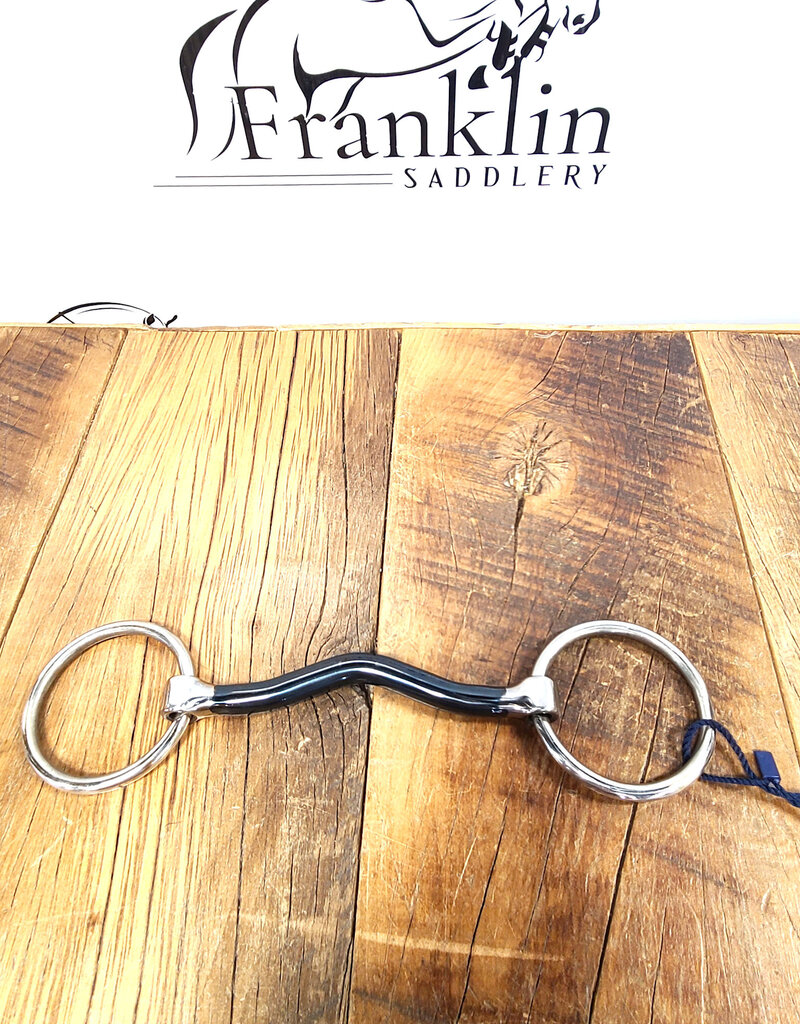 Shires Shires Blue Alloy Loose Ring w/ Mullen Mouth