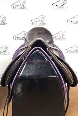 Euro-Riding Saphir Dressage Saddle 18" Seat Consignment #857