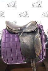 Euro-Riding Saphir Dressage Saddle 18" Seat Consignment #857