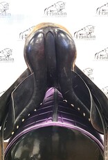Euro-Riding Saphir Dressage Saddle 18" Seat Consignment #857
