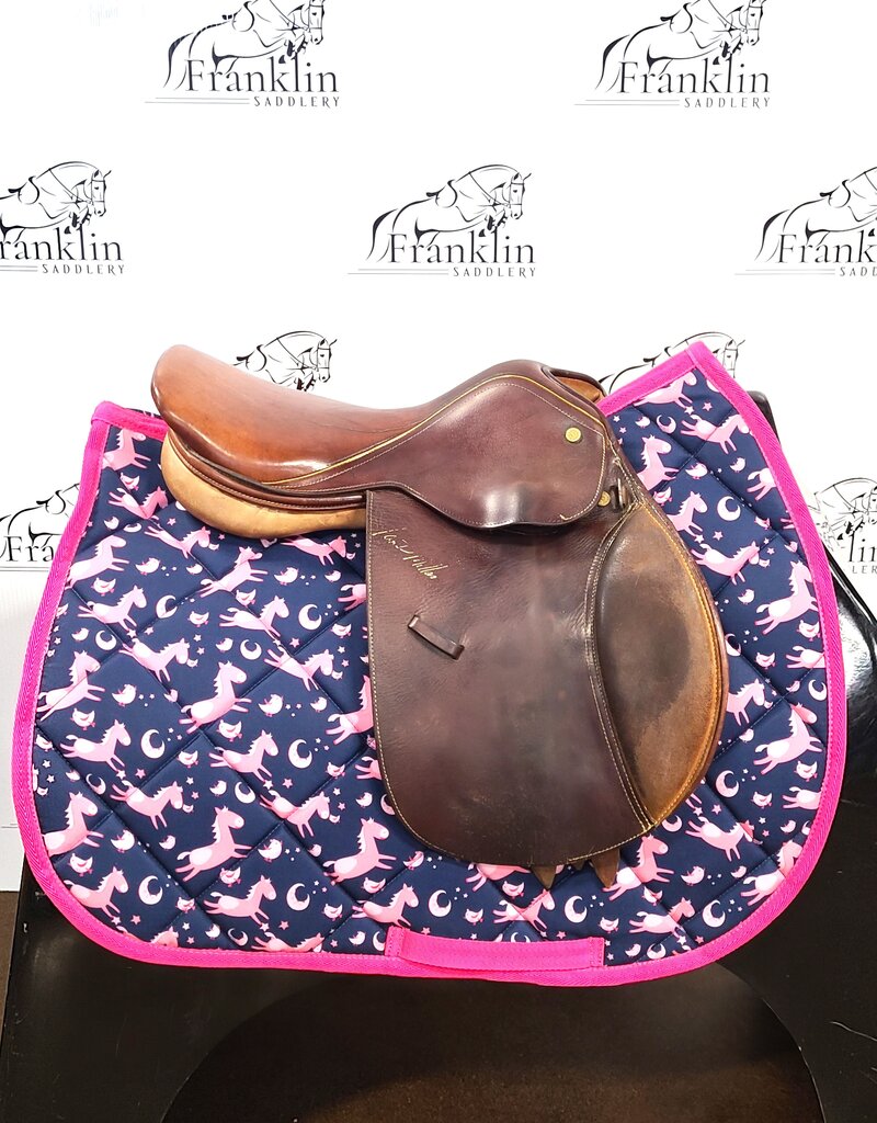 Collegiate Ian Miller All Purpose Saddle 15" Seat Consignment #856