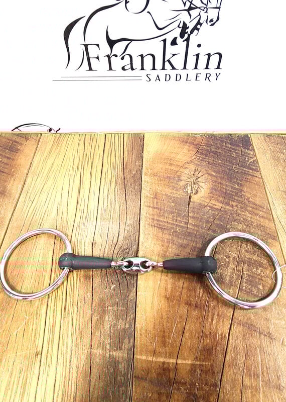 Centaur Eco Pure Oval Link Rubber Loose Ring Bit