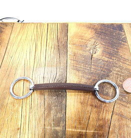 Jump In Jump In Loose Ring Leather Bradoon Snaffle Bit 125mm/5"