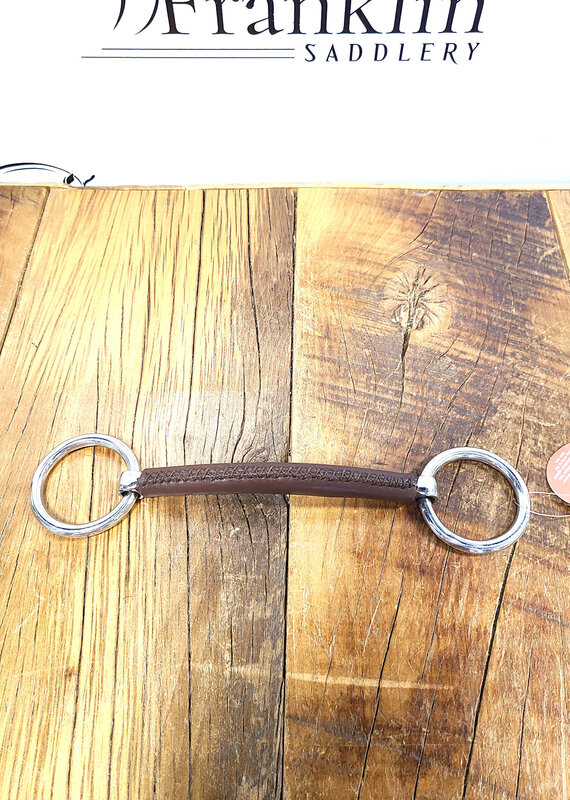 Jump In Jump In Loose Ring Leather Bradoon Snaffle Bit 125mm/5"