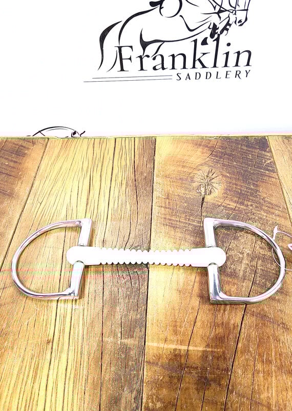 Happy Mouth Bit Happy Mouth Mullen Ribbed Pro King Dee Ring Bit 5"