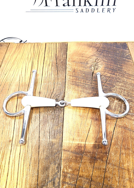 Centaur Happy Mouth Full Cheek Jointed Snaffle Bit 5"