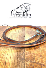 Butet New Butet Rubber Lined Hunter Reins Full Gold