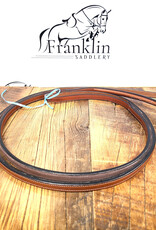 Butet New Butet Rubber Lined Hunter Reins Full Gold