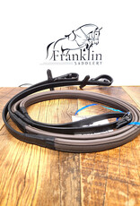 ThinLine Thinline English Reins w/ Stud Hooks Dark Brown 54"