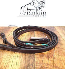 Nunn Finer Nunn Finer Leather Reins With Hand Stops