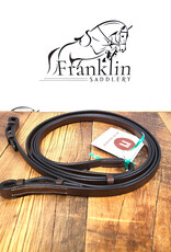 ADT Tack ADT Tack Plain Curb Reins Brown X-Long