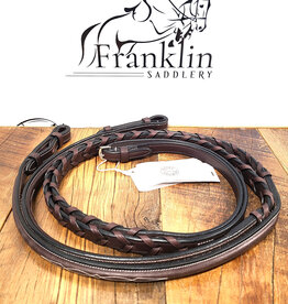 Butet New Butet Hunter Laced Reins 16mm Cachou