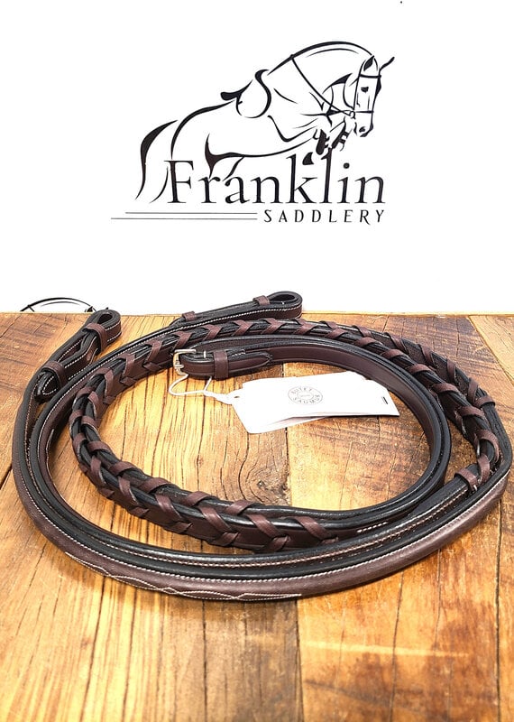 Butet New Butet Hunter Laced Reins 16mm Cachou