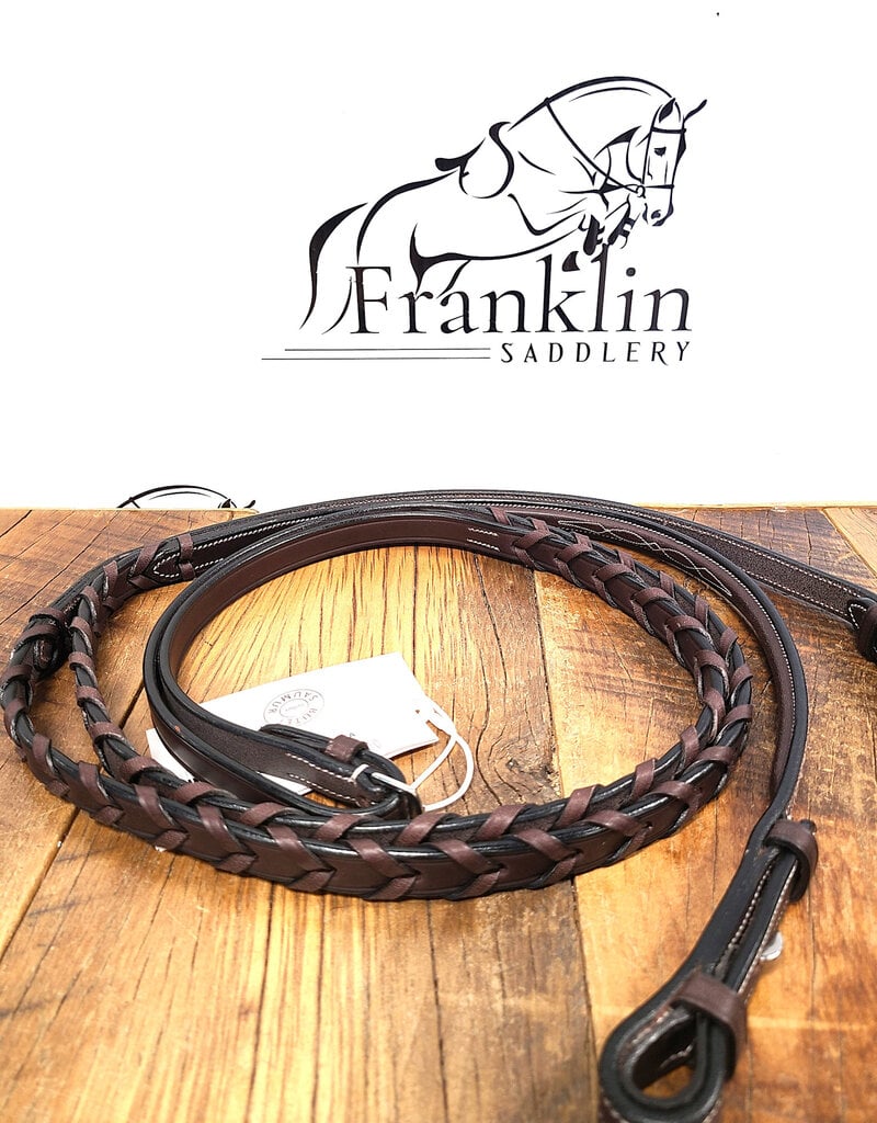 Butet New Butet Hunter Laced Reins 16mm Cachou