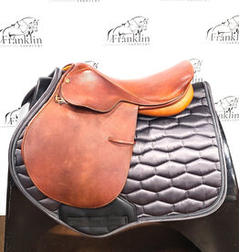 Collegiate All Purpose English Saddle 17" Seat Consignment #862