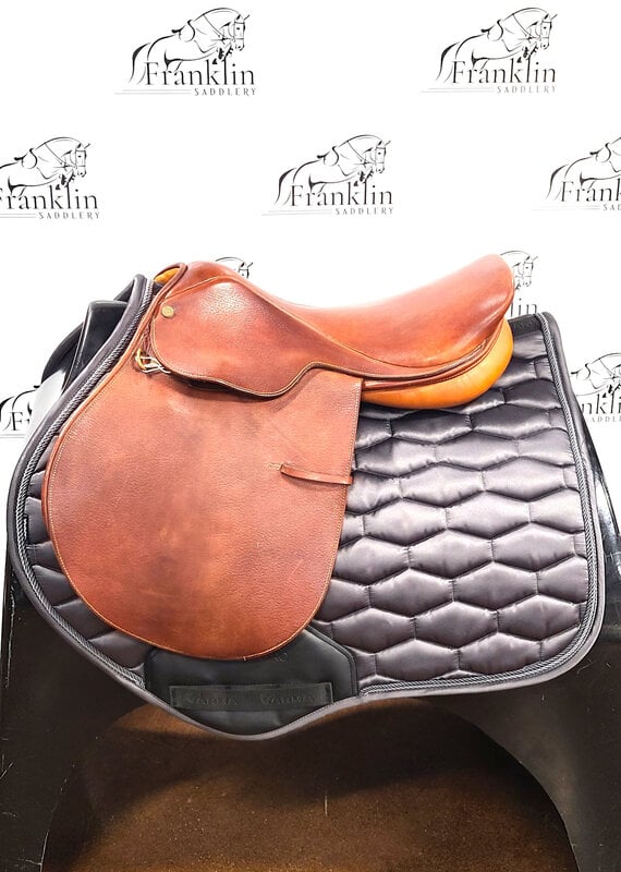 Collegiate All Purpose English Saddle 17" Seat Consignment #862