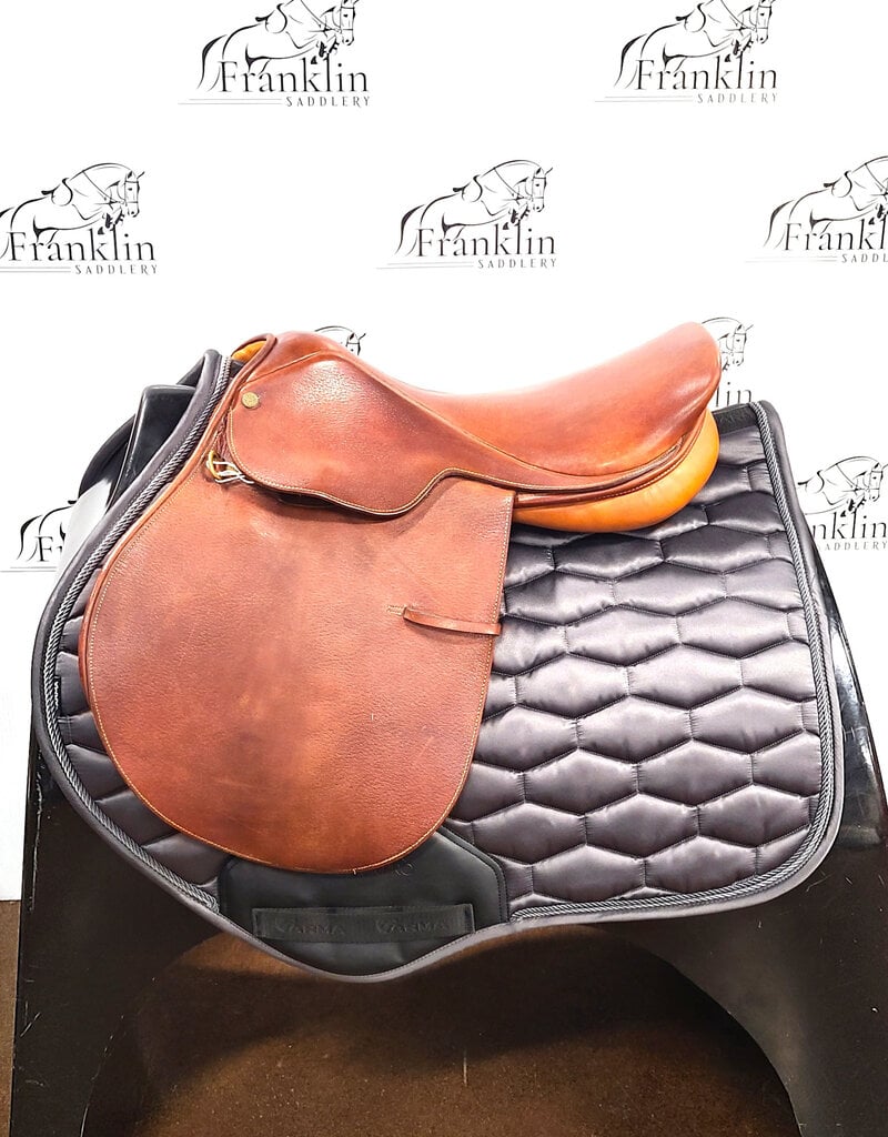 Collegiate All Purpose English Saddle 17" Seat Consignment #862