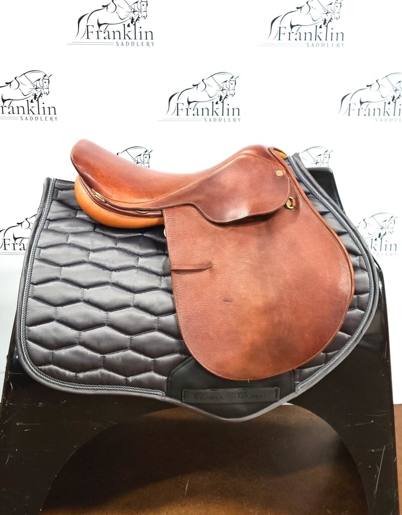 Collegiate All Purpose English Saddle 17" Seat Consignment #862