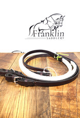 Nunn Finer Nunn Finer Soft Grip  White Rubber Reins Oversized