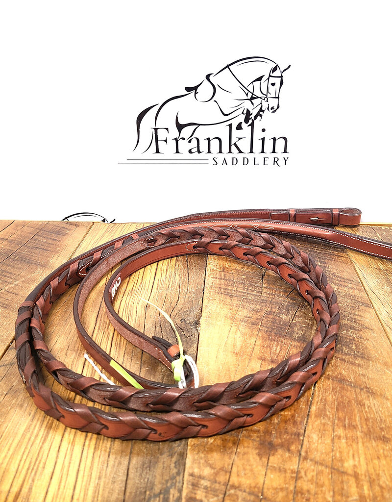 CWD Raised Laced Reins Over