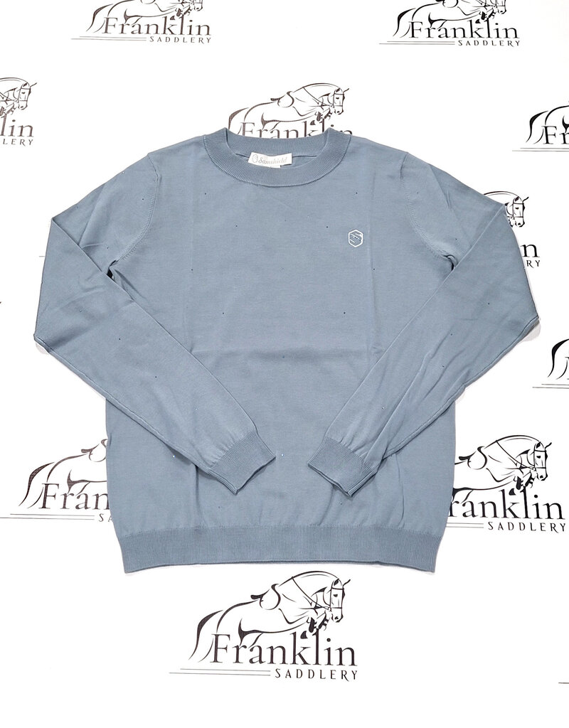 Samshield Samshield Phoebe Knitware Long Sleeve Shirt Dusty Blue