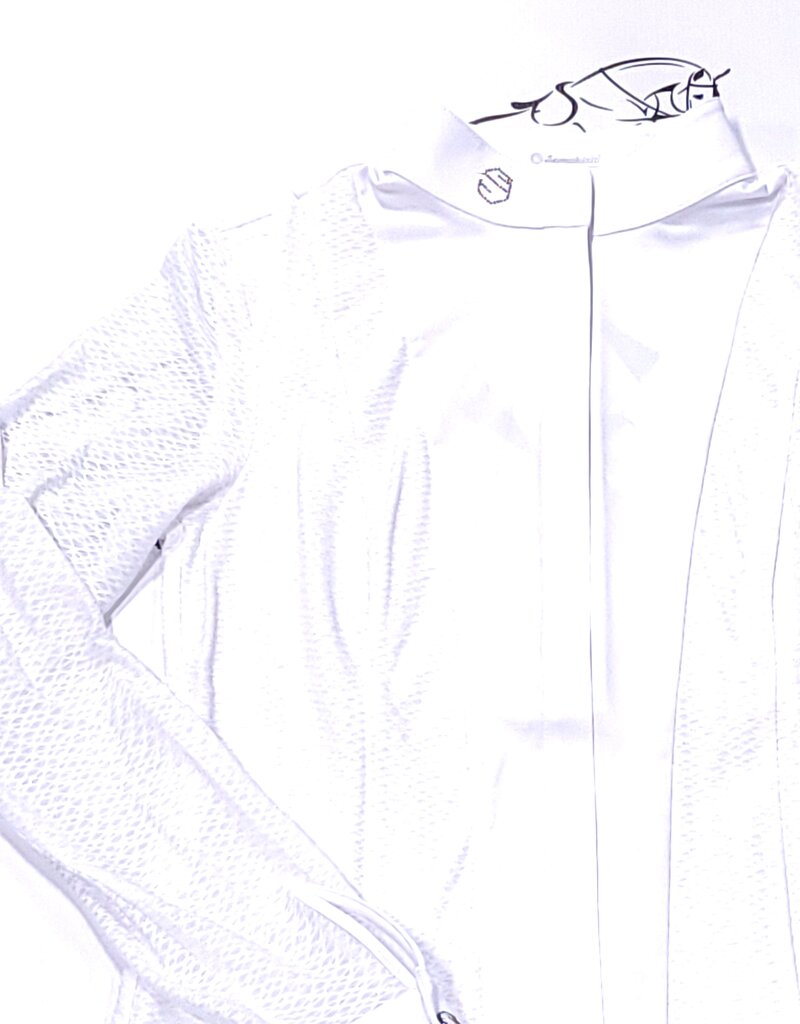 Samshield Samshield Marina Long Sleeve Show Shirt White