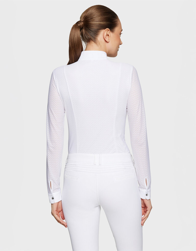 Samshield Samshield Marina Long Sleeve Show Shirt White