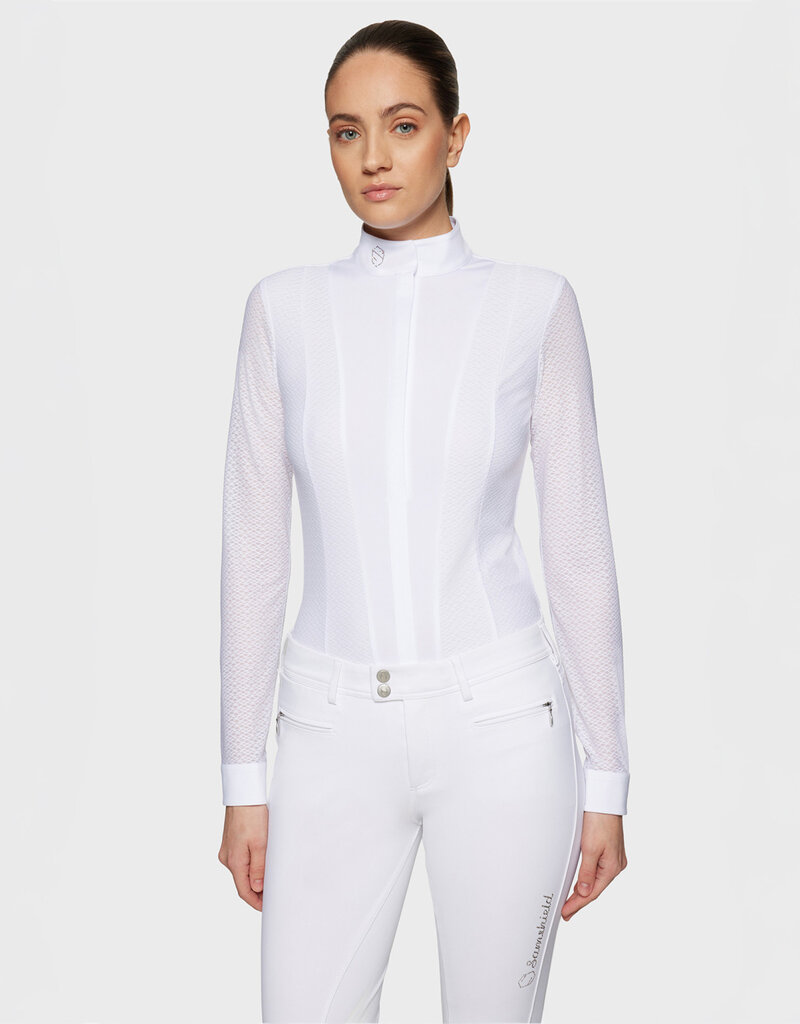 Samshield Samshield Marina Long Sleeve Show Shirt White