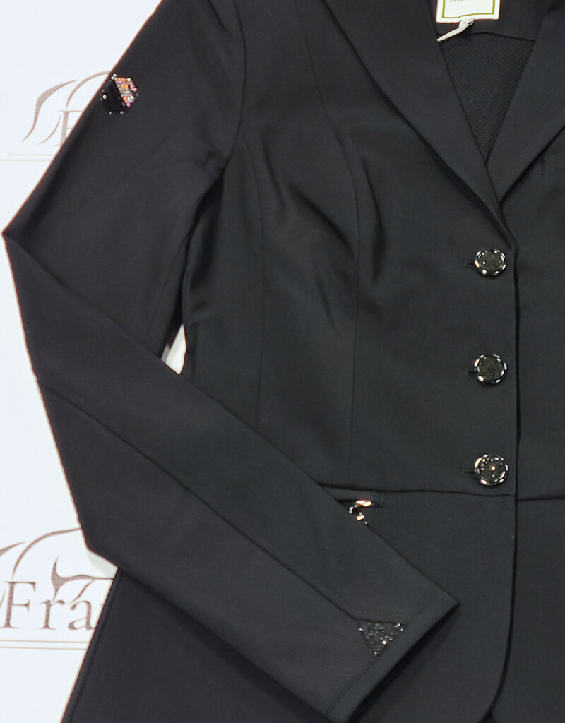 Samshield Samshield Victorine Crystal Fabric Show Coat Black 38/8 Tall