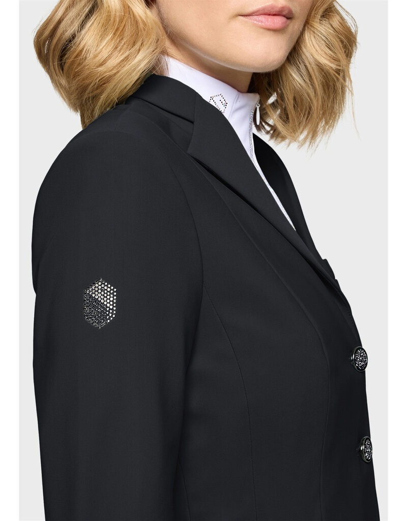 Samshield Samshield Victorine Crystal Fabric Show Coat Black 38/8 Tall