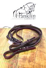 Tory Leather Tory Leather Center Buckle German Martingale Reins Horse Havana