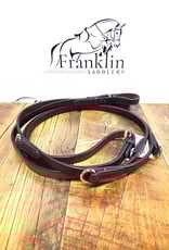 Tory Leather Tory Leather Center Buckle German Martingale Reins Horse Havana