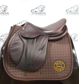 Butet Used 2023 Premium Integrated Butet M 17" Seat 2.25 Flap Wide Tree Cachou Saddle