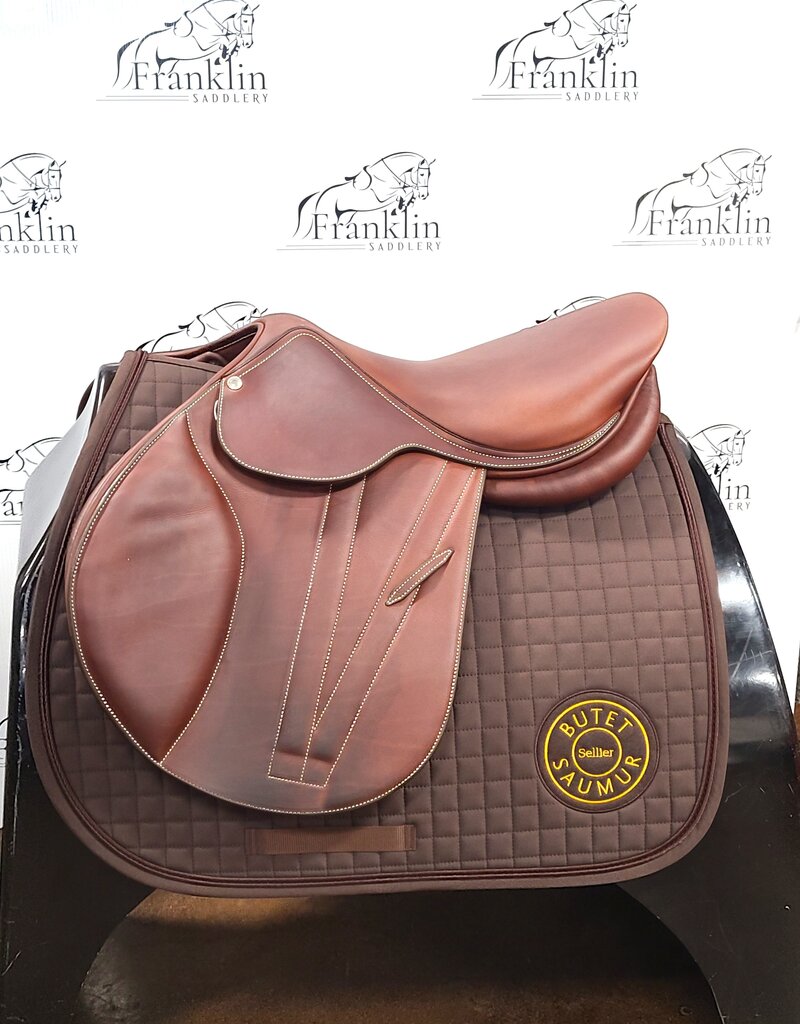 Butet Butet Premium L 17" Seat 2.5 Flap Standard Tree  UDTF Gold Saddle