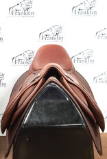Butet Butet Premium L 17" Seat 2.5 Flap Standard Tree  UDTF Gold Saddle