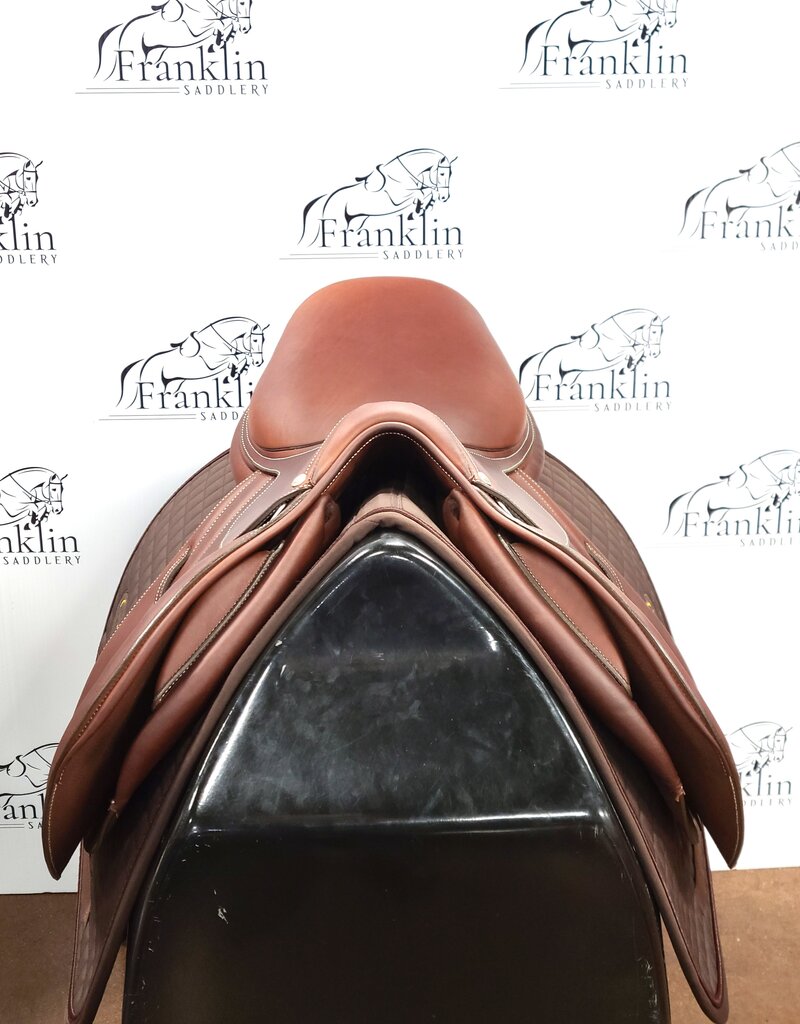 Butet Butet Premium L 17" Seat 2.5 Flap Standard Tree  UDTF Gold Saddle