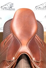 Butet Butet Premium L 17" Seat 2.5 Flap Standard Tree  UDTF Gold Saddle