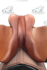 Butet Butet Premium L 17" Seat 2.5 Flap Standard Tree  UDTF Gold Saddle