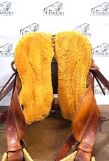 Custom Lucky P Western Ranch Saddle 16" Seat Consignment #866