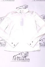 Euphoric Equestrian Euphoric Equestrian Ladies Palm Beach LS Competition Top White