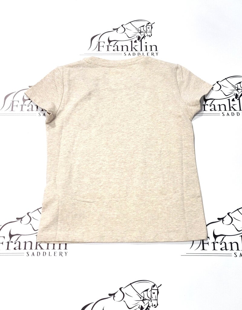 Ariat Ariat Youth Floral Leap Short Sleeve T-Shirt Oatmeal