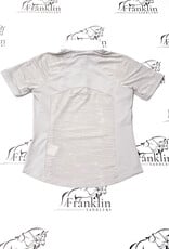 Ariat Ariat Women's Aptos Vent 2.0 Short Sleeve Show Shirt Show Grey